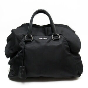 PRADA Nero Black Leather Handbag